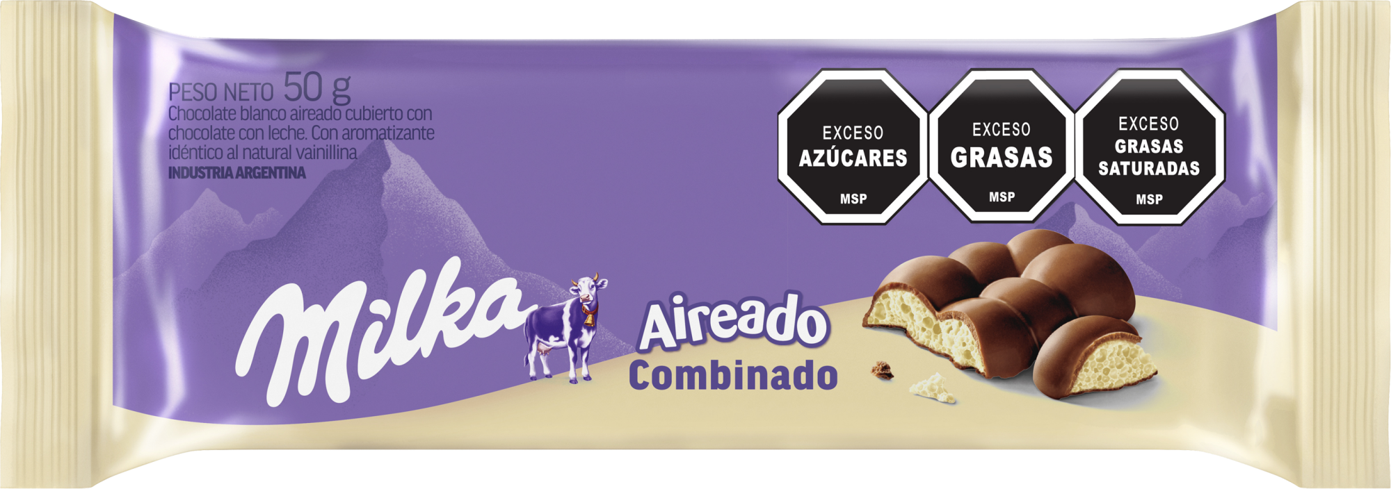 Milka Leger Aireado Combinado 50g - Nerilan Uruguay
